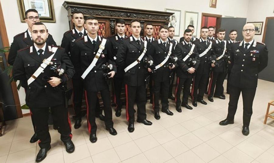 
	I 15 carabinieri arrivati a Livorno

