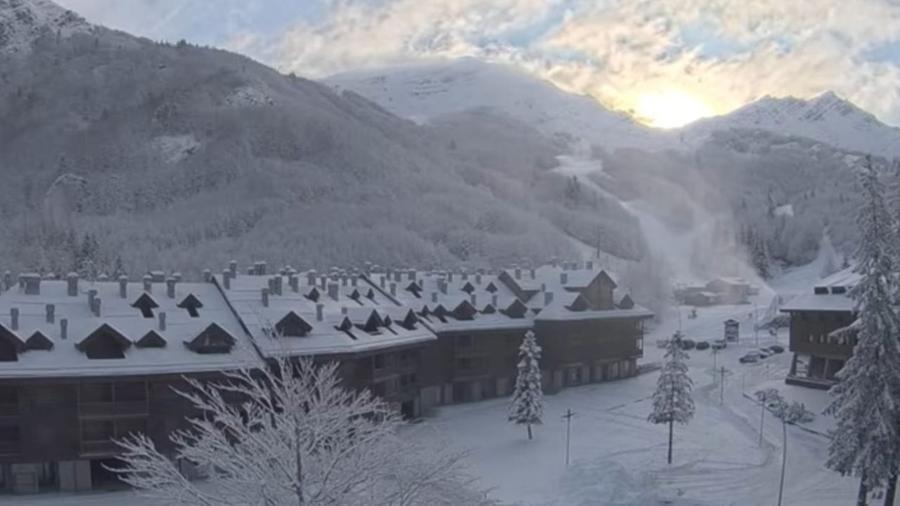 
	Uno scorcio suggestivo dell'Abetone innevato


