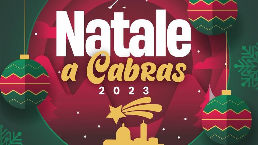 
	La locandina con gli appuntamenti di Natale a Cabras

