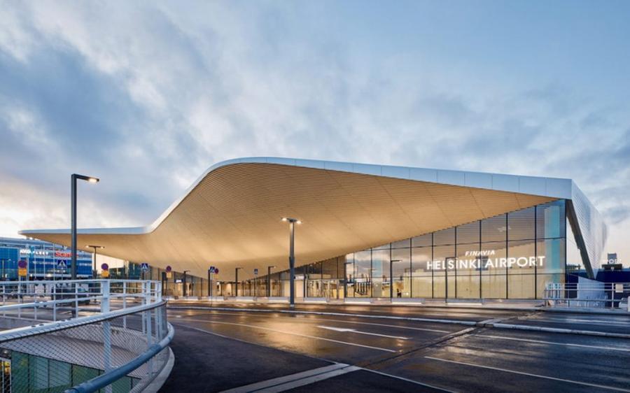 
	L'aeroporto di Helsinki

