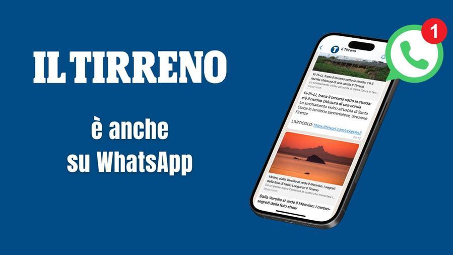 Canale WhatsApp del Tirreno: iscriviti, è gratis