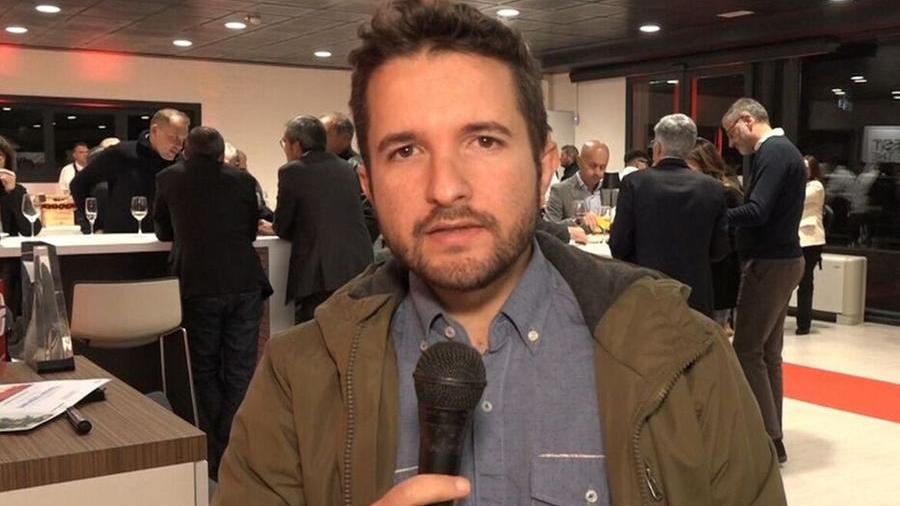 Il giornalista Andrea Pardini