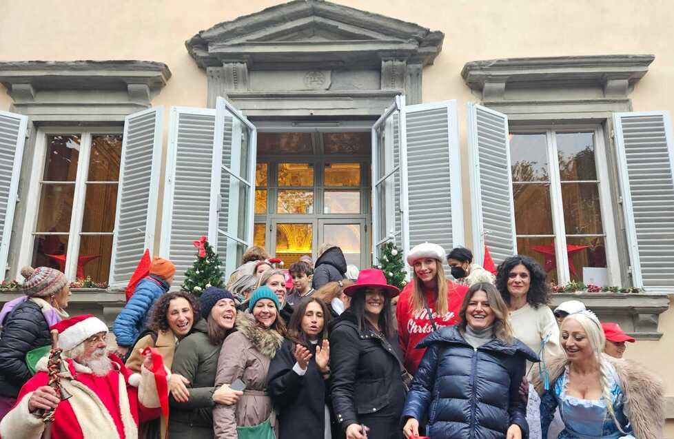 Lucca, inaugurati “igloo” e Fabbrica del Natale a Villa Bottini<br>
