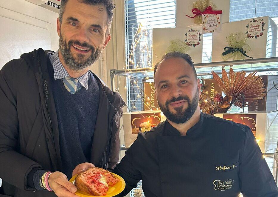 Un po’ panettone, un po’ brioche: nasce a Prato il dolce Panpesca firmato da Stefano Nanni