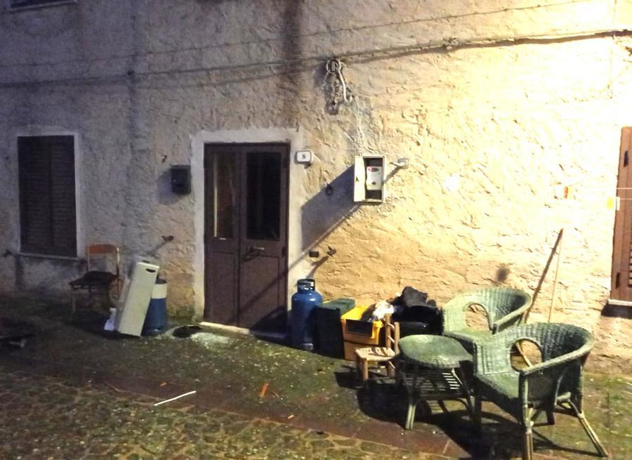 
	L'abitazione interessata dal rogo

