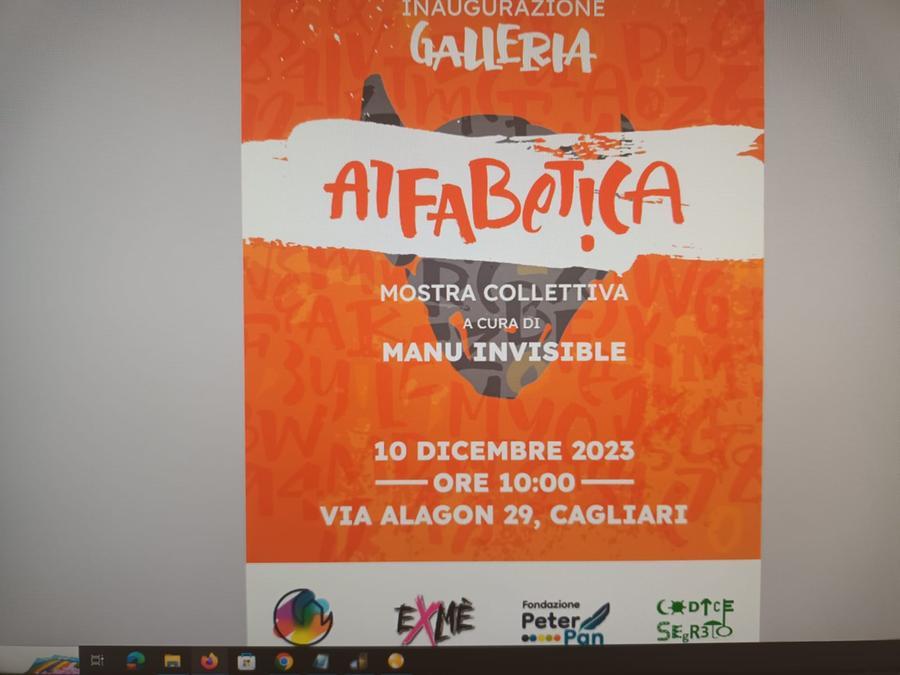 Laboratorio artistico curato da Manu Invisible: a Cagliari la prima mostra collettiva alla Galleria Alfabetica