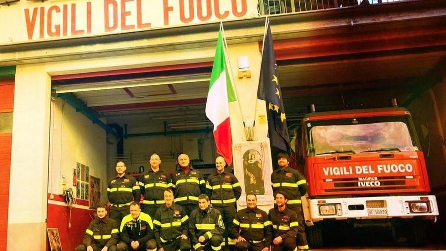 I pompieri di Frassinoro salutano il “capo” storico