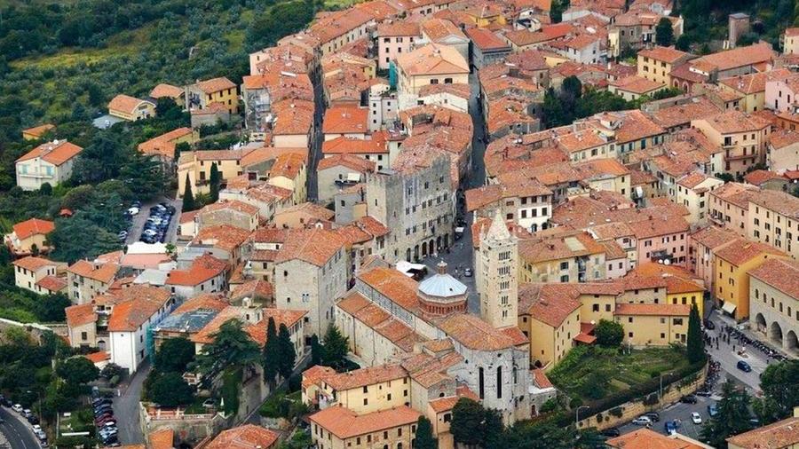 Una veduta di Massa Marittima