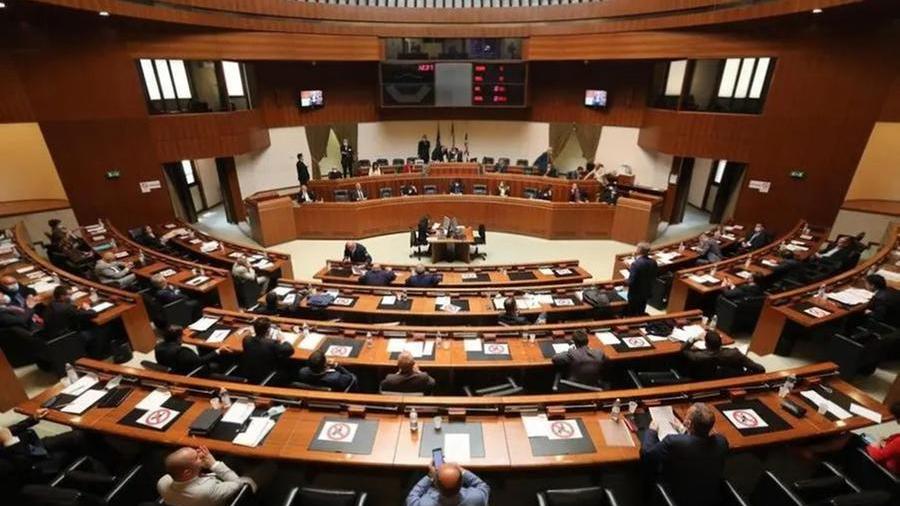 L'aula del Consiglio regionale