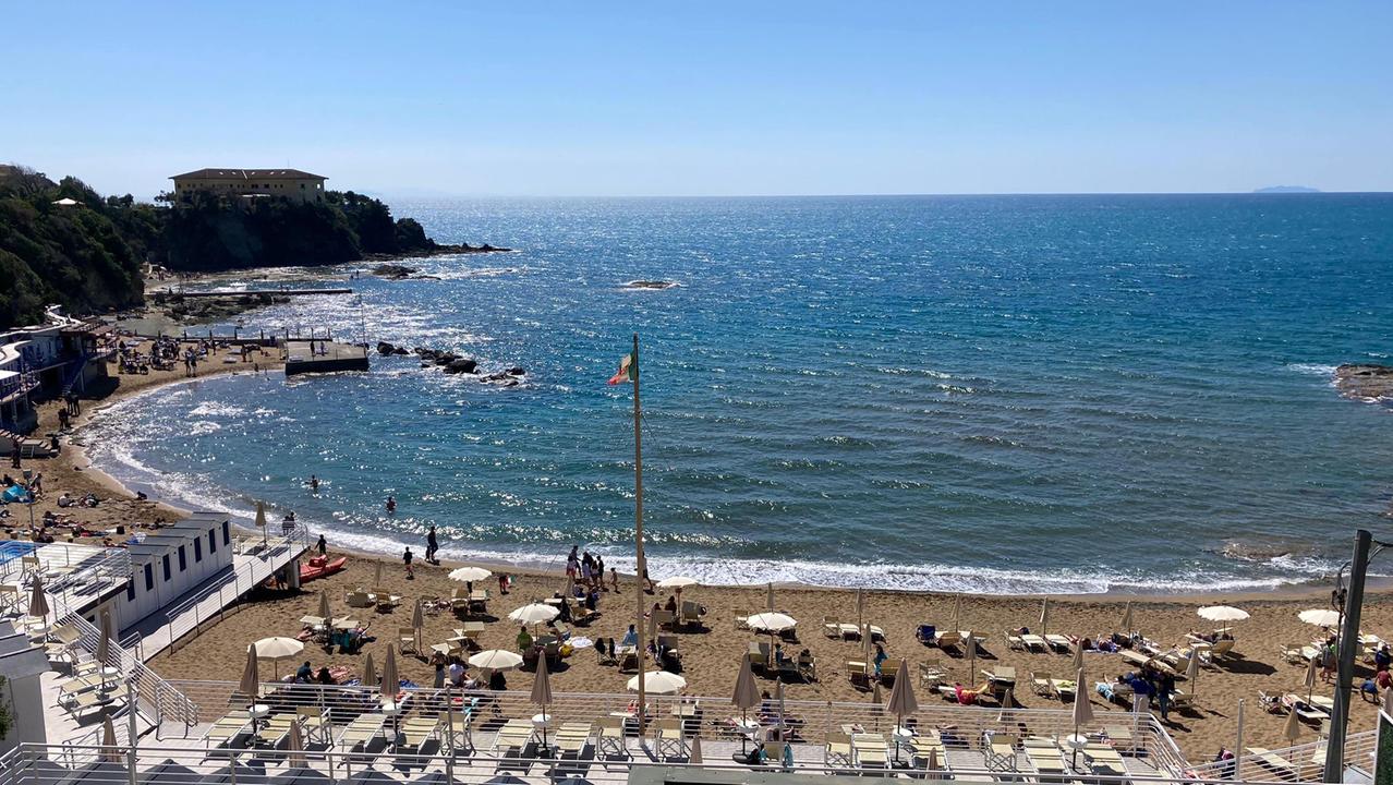 Un’immagine della Baia del Quercetano (foto Michele Falorni/Silvi)
