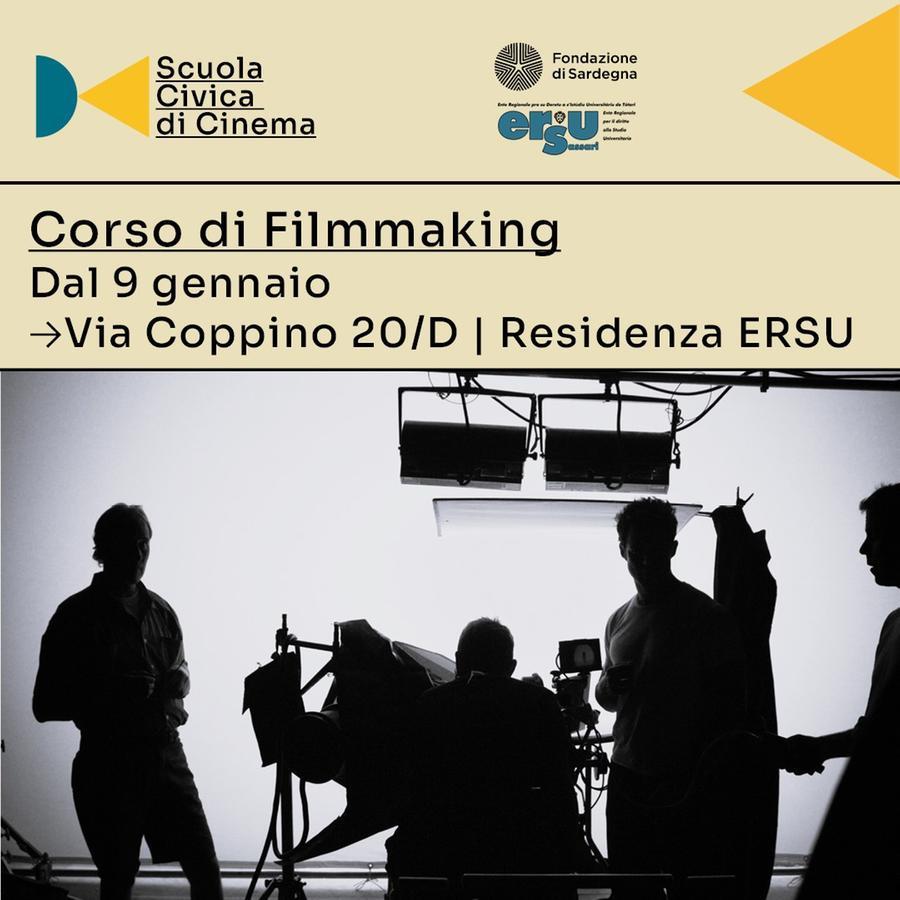 Sassari, corso di Filmmaking alla Scuola civica di cinema