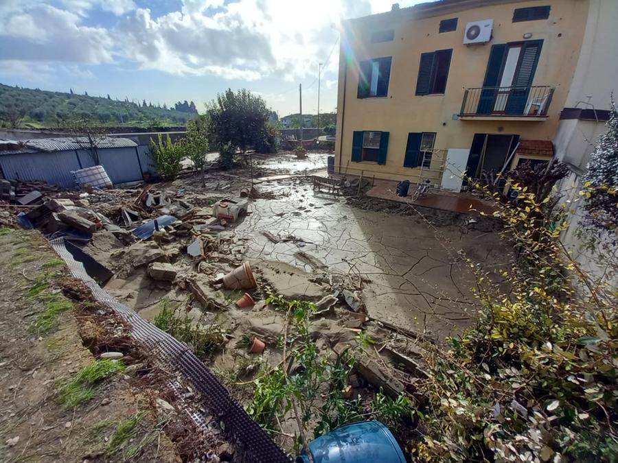 
	I danni dell'alluvione a Bagnolo


