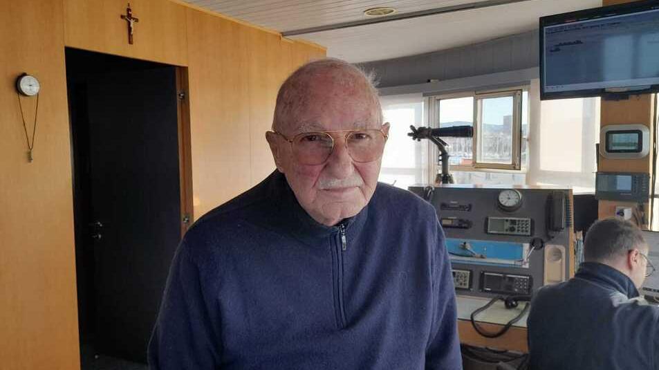 Massimo Moniga, 80 anni, la memoria dell'Avvisatore marittimo di Livorno