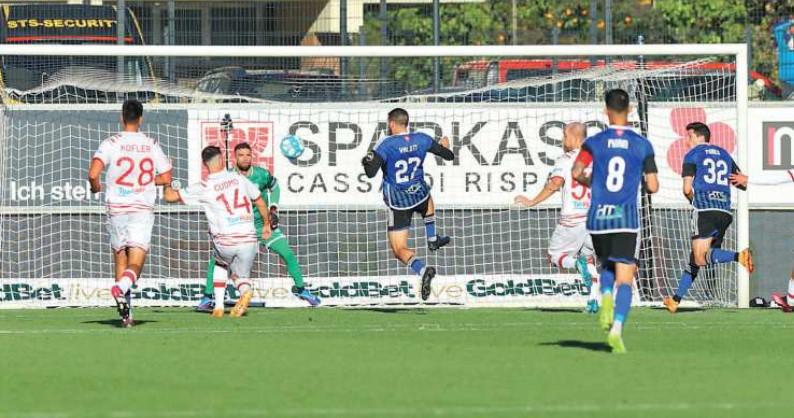 
	Valoti-gol nell&rsquo;ultimo acuto contro il Sudtirol

