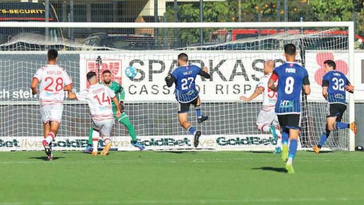 Valoti-gol nell’ultimo acuto contro il Sudtirol