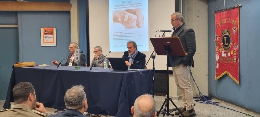 
	Un momento del convegno organissato dal Lions Club Nuoro Host

