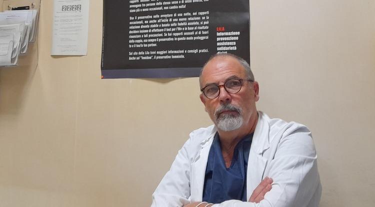Il primario di Malattie Infettive Spartaco Sani
