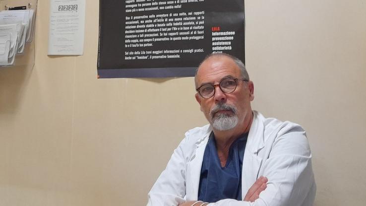Il primario di Malattie Infettive Spartaco Sani