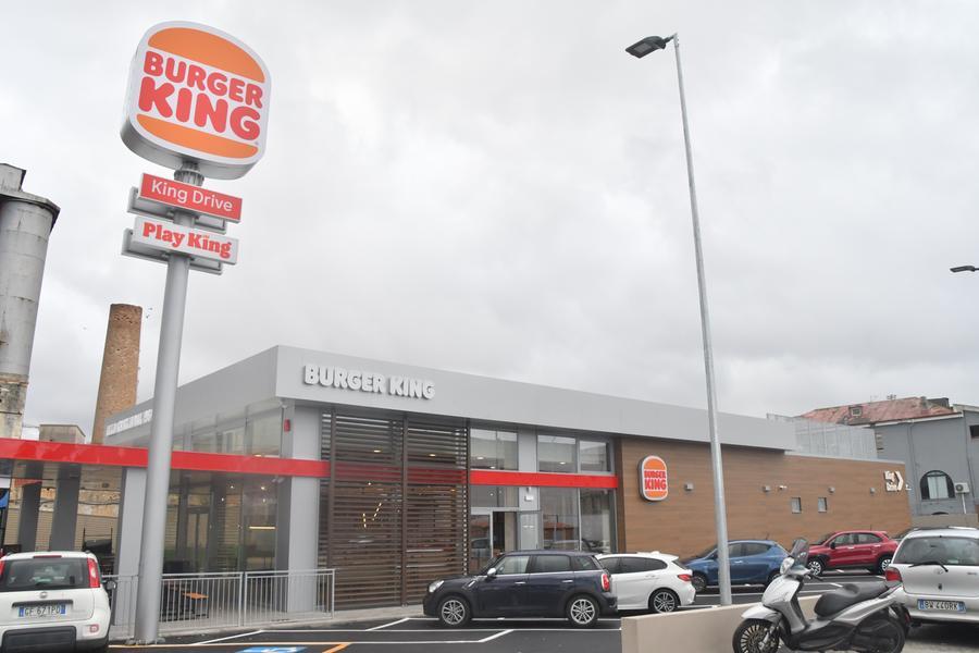 
	Il nuovo Burger King di Predda Niedda (foto Mauro Chessa)

