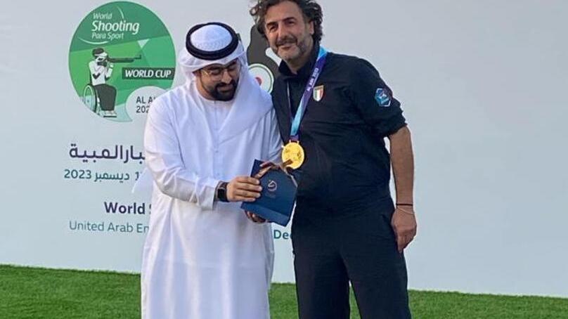 Alessandro Spagnoli premiato a Dubai