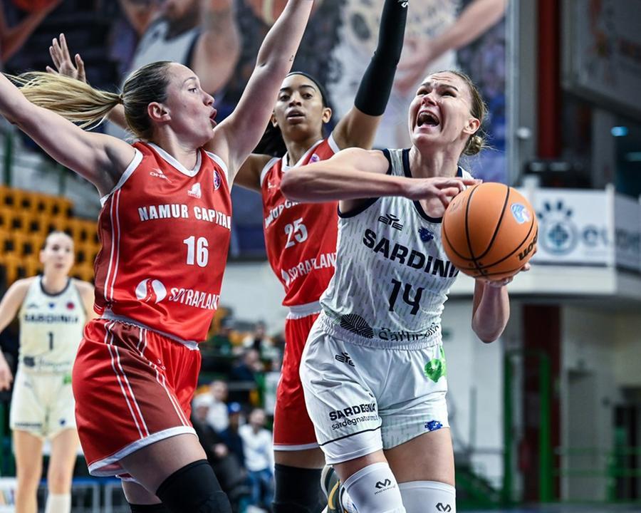 Eurocup femminile, Dinamo Women vince la gara di andata con le belghe del Namur Capitale