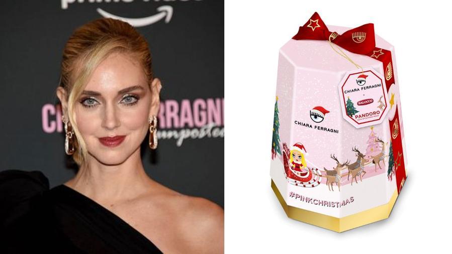 Chiara Ferragni e il pandoro Balocco
