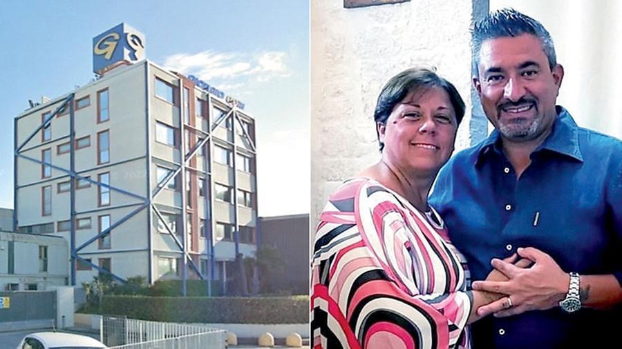
	Sede della Gori Hillebrand a Stagno,&nbsp;Riccardo Citi e Katy Bendinelli,&nbsp;proprietari di Citi Holding

