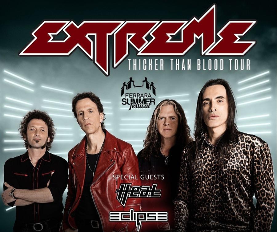Al Ferrara Summer Festival gli Extreme