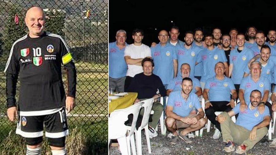 Allenatore e giocatore ancora in campo a 58 anni e nella stessa società dal 1985: Fabrizio recordman del calcio