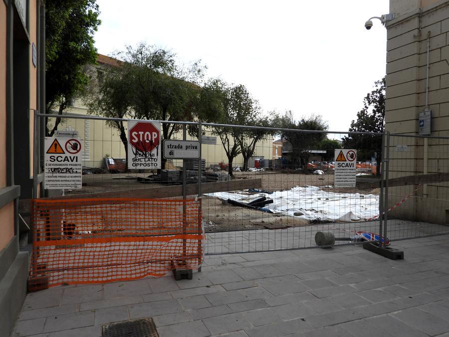 
	Il cantiere di Piazza Manno a Oristano

