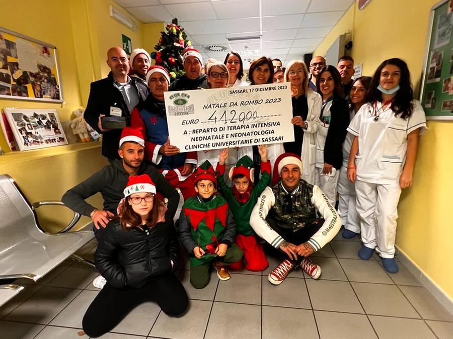 Sassari, “Natale da rombo” per i piccoli pazienti della Neonatologia dell’Aou
