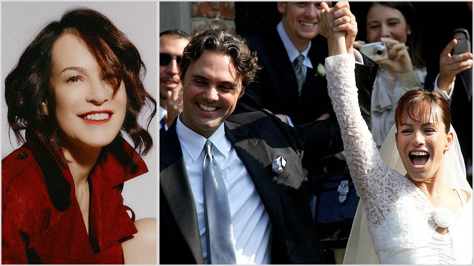 Alexia, cantautrice internazionale pop e soul, e Alexia e Andrea Camerana il giorno delle nozze