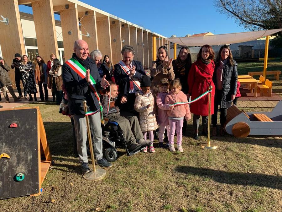 Livorno, inaugurata l’area giochi inclusiva al polo educativo Frangilli