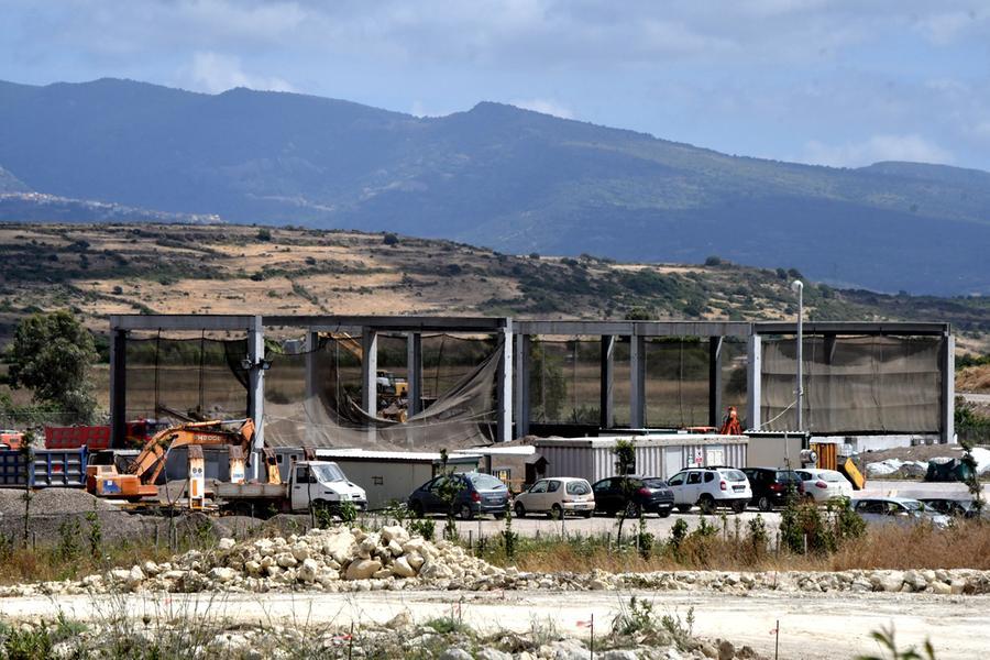 
	L'impianto Geco a Magomadas: una parte doveva smaltire i fanghi dei reflui provenienti dalla Puglia

