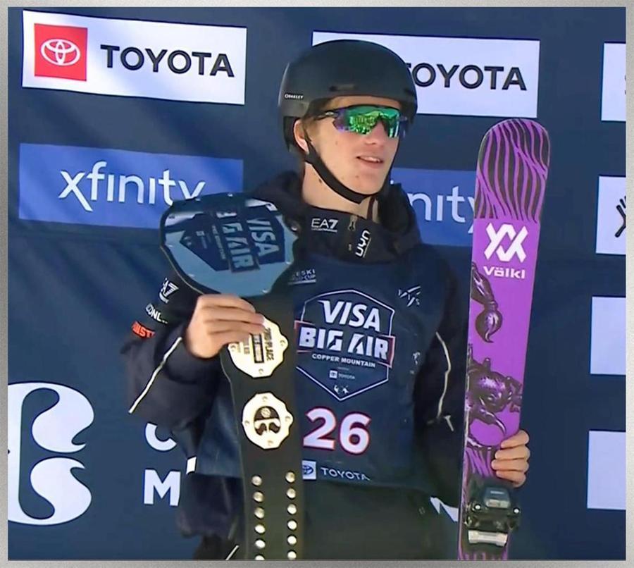 Fanano, il 19enne Tabanelli entra nella storia del Freeski