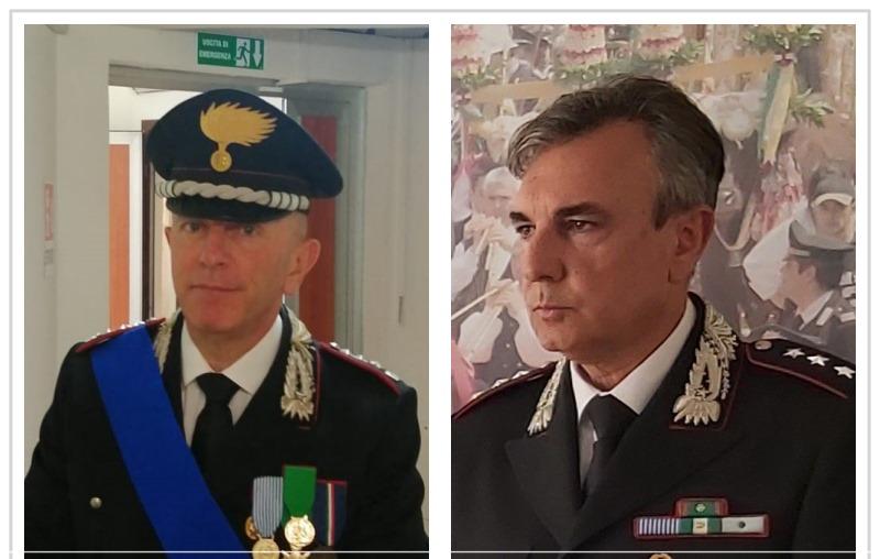 
	Da sinistra il colonnello Angelo Rubechini e il capitano Pietro Lucania

