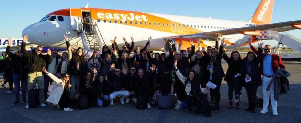 I dipendenti che hanno partecipato al viaggio-premio