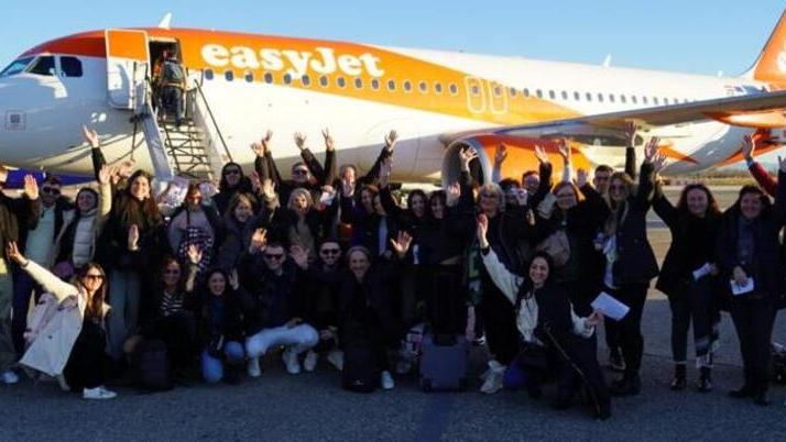 I dipendenti che hanno partecipato al viaggio-premio