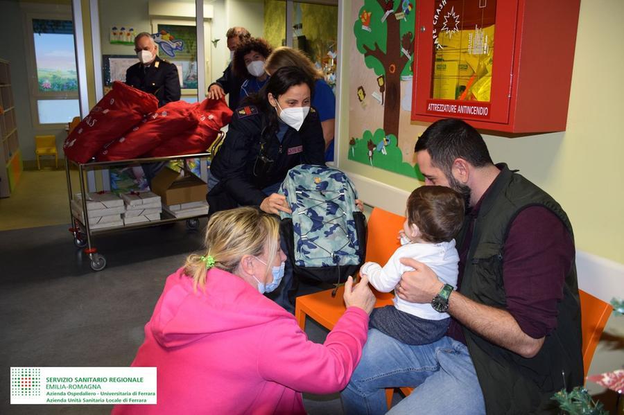 Doni ai pazienti dei reparti pediatrici dell’ospedale di Cona