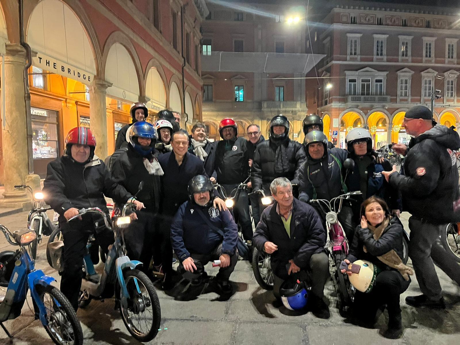 Da Pontedera a Bologna in sella