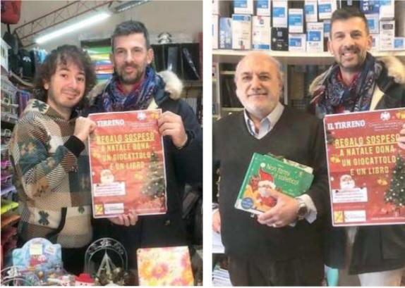 Natale, il Regalo Sospeso dei commercianti di Capannoli e Santo Pietro Belvedere<br>
