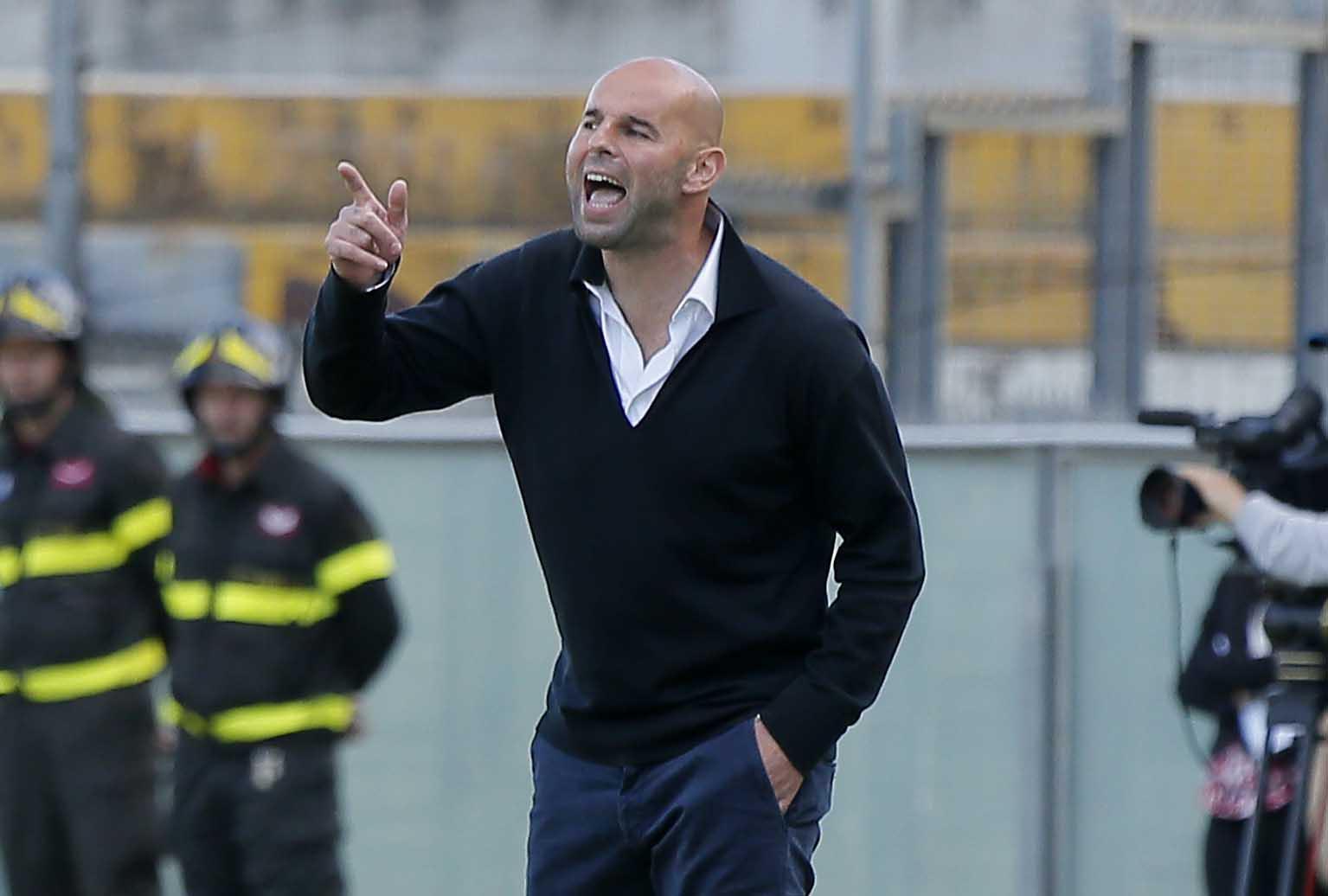il tecnico Roberto Stellone