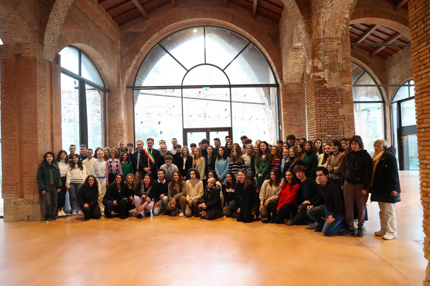Pisa, premiata la nostra meglio gioventù: per questi studenti il futuro è cento<br>
