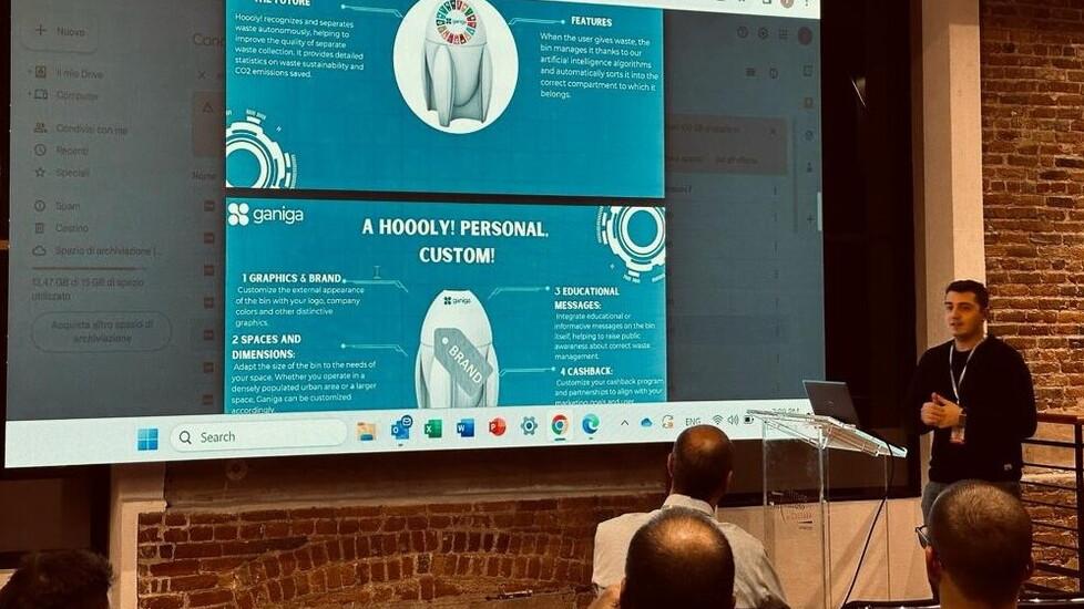 Il cestino dei rifiuti da Bientina alla Silicon Valley. E con il boom di finanziamenti vola a Las Vegas<br>