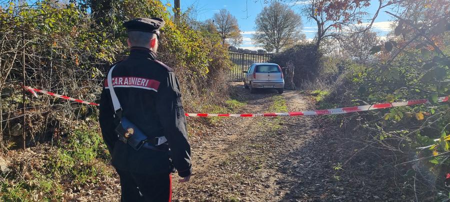 
	L'ingresso dell'azienda agricola di Francesco "Cecio" Cidu <em>(foto Massimo Locci)</em>

