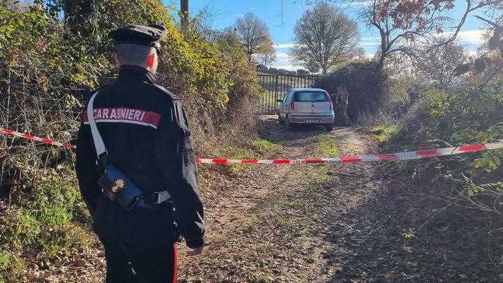 L'ingresso dell'azienda agricola di Francesco "Cecio" Cidu <em>(foto Massimo Locci)</em>