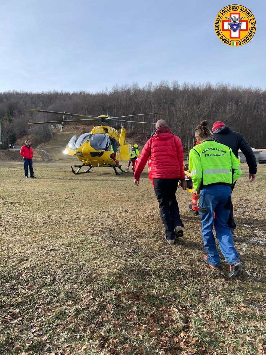 Cade col parapendio sul Monte Ventasso