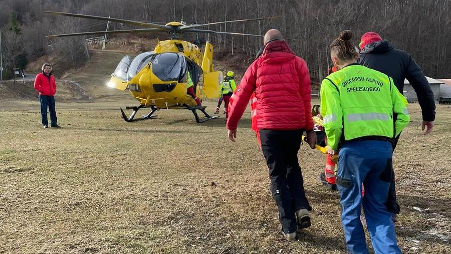 Cade col parapendio sul Monte Ventasso