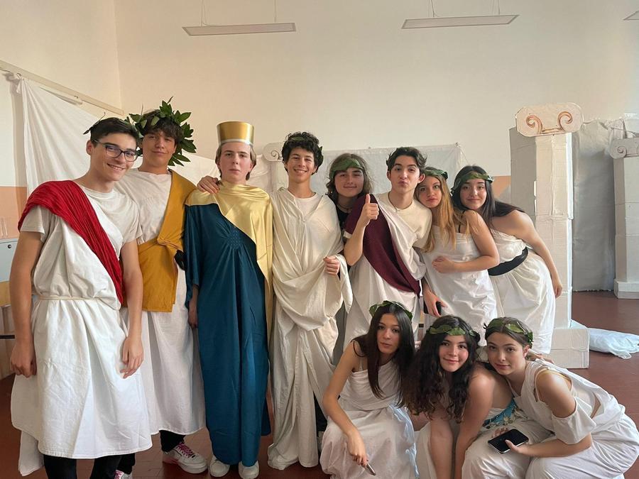 
	I ragazzi del liceo Niccolini Palli durante una passata edizione della Notte dei licei

