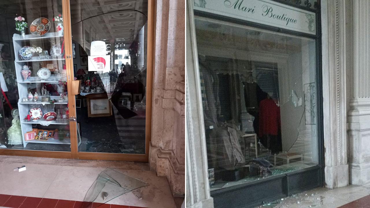 Il negozio Mari Boutique di nuovo danneggiato dai ladri